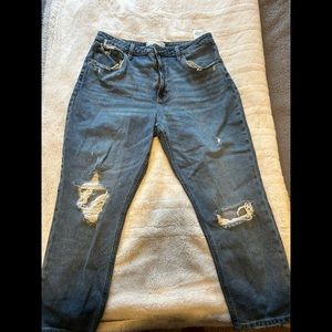Abercrombie and Fitch Mom jeans